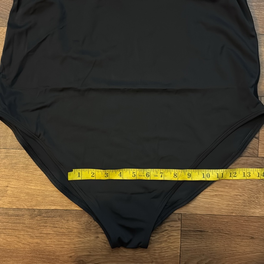 Andie Swim Size XXLT The Malibu One Piece Swimsuit NWT Black Fan Favorite Beach - Picture 12 of 16